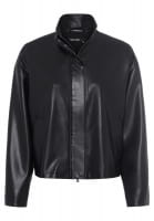 Jacke aus softem veganem Leder
