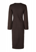 Strickkleid aus sparkling Kroko-Jacquard