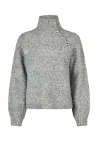 Sweater with button detail