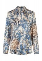 Shirt blouse with print