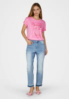 Shirt mit Pigment Print