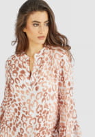 Batistkleid aus Leoprint