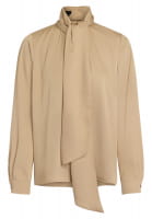 Bluse aus mattem Satin