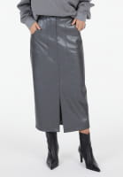 Rock aus veganem Leder