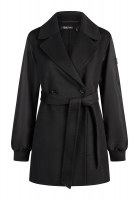 Double-breasted caban outdoor jacket