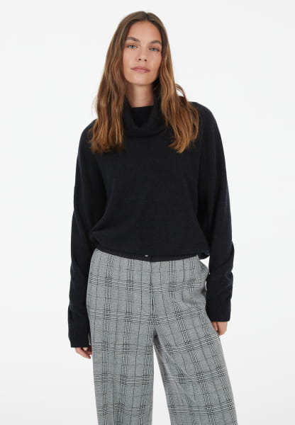 Kaschmir-Pullover mit Rollkragen