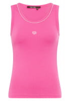 Rippshirt mit Herz Hotfix