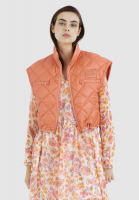 Boxy vest in a quilted look