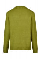 Polo-Pullover mit Rippendetails