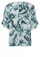 Blouse with jungle print