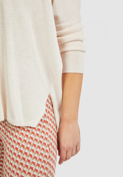 Basic style round neck jumper