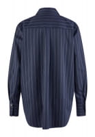 Pinstripe shirt in viscose blend