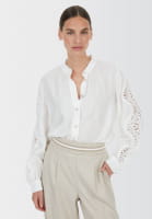 Bluse aus lässigem Viskose-Mix