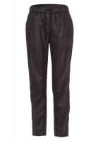 Jogging pants in leather-look