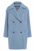 Coat in Italian wool blend