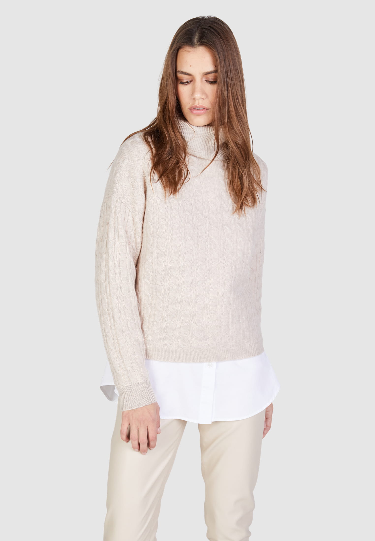 MARC AUREL Pullover aus hochwertigem Cashmere-Mix