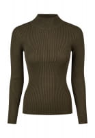Turtle-Pullover aus Sparkling Rippe
