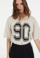 oversized Shirt im washed look