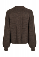 Pullover mit Zopfmuster