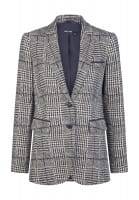 Blazer aus Stretch-Glencheck