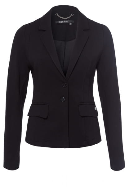 Blazer made from structured jesey