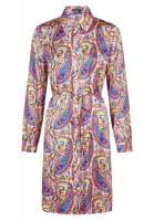 Hemdblusenkleid mit Paisleyprint