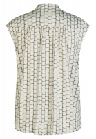 Blusentop mit grafischem Print