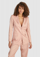 Blazer aus Lyocell-Satin