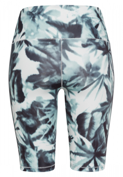 Cycling shorts with jungle design