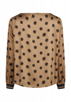 Blouse with dot print