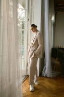 Blazer in light corduroy