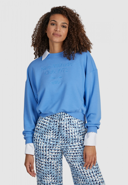 Sweatshirt mit Logostick