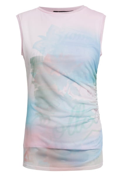 Top with pastel print