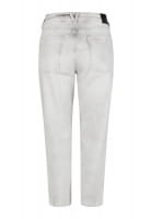 Croppes Fit Hose aus Grey Denim