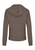 Hooded sweat jacket made of Easy-Care material