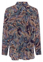 Oversize Hemd mit Paisleyprint