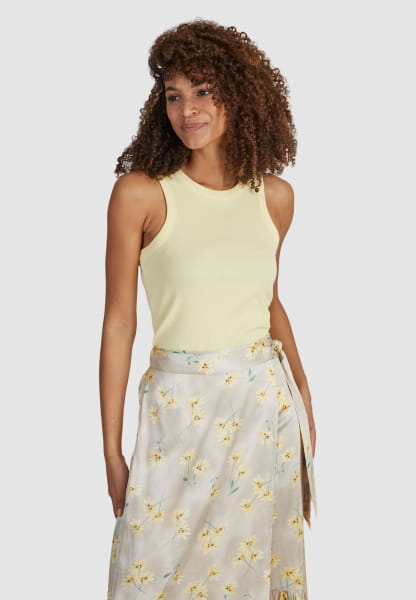 Tanktop aus Rippjersey