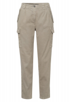 Utility trousers made from structured twill