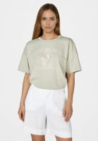 Shirt mit Beach Print