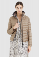 Steppjacke mit Kontrastdetails Steppjacke mit Kontrastdetails