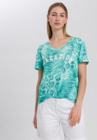 T-shirt with animal all-over print