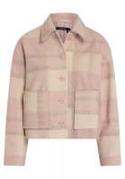 Jacket in brushed wool blend