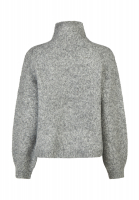 Sweater with button detail
