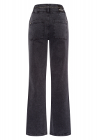Wide Leg Jeans mit Schmuckkordel