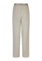 Jersey pants with an elastic waistband