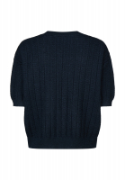 Textured sweater with a sparkling finish