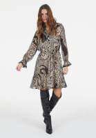 Kleid im Blow-Up Paisley Print