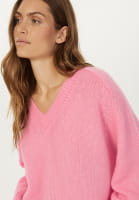 Cashmere sweater with V-neck