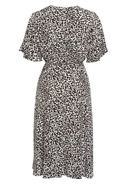 Kleid im Leoparden-Dessin