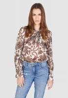 Paisley print blouse